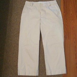 Gap light khaki ankle length pants - size 0